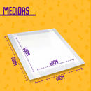 Kit Tapete Higiênico Premium Espaço De Bicho 60 un Cães Absorção Rápida Controle de Odor Alta Durabilidade