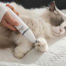 Kit Maquina De Tosa Pet 4 em 1 Recarregável Aparadora Unhas e Pelos Gato Cães Baixo Ruído